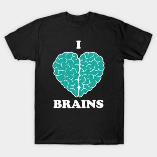 I Heart Brains T-Shirt